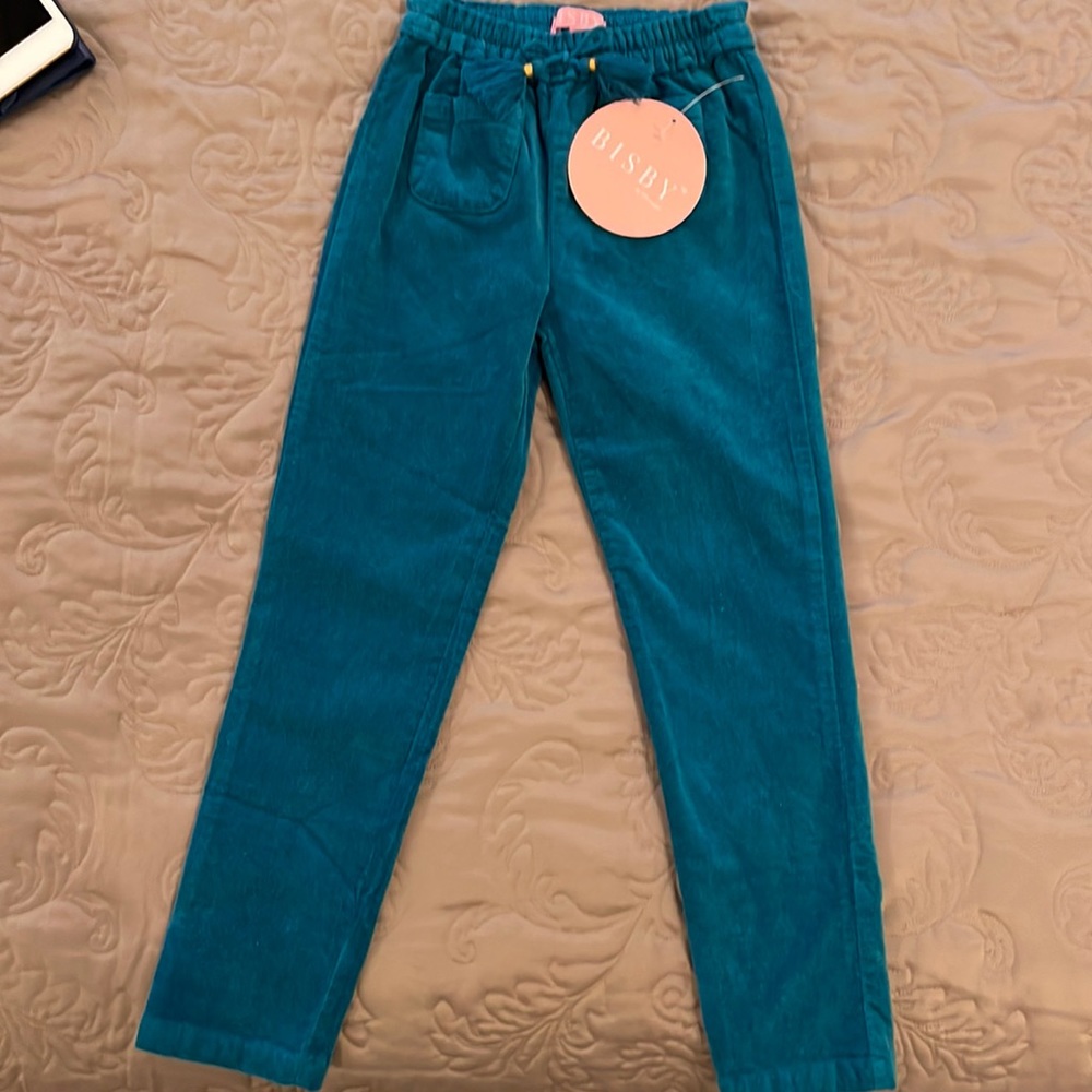 Bisby size 6 velvet girls pants